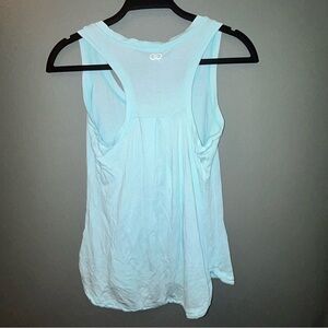 Calia by Carrie Underwood Scoop neck Razor Back Tank Top Workout Shirt teal S